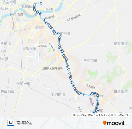 395路 Bus Line Map