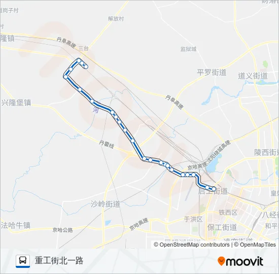 396路 Bus Line Map