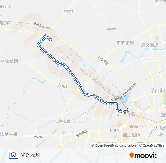 396路 Bus Line Map