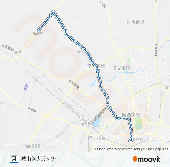 397路 Bus Line Map