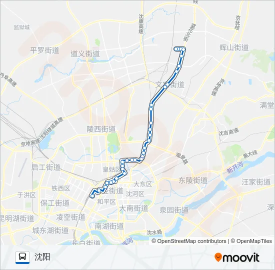 399路 Bus Line Map