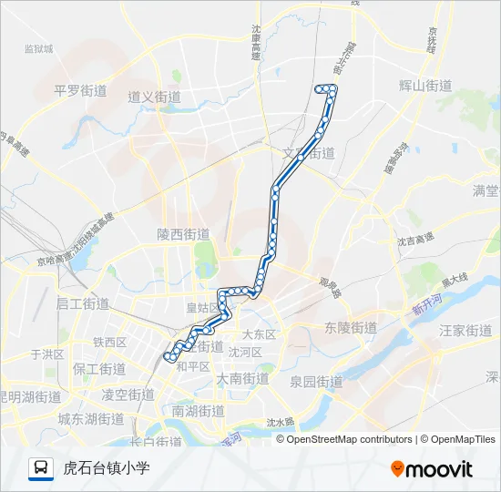 399路 Bus Line Map