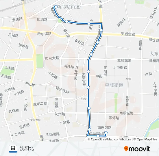 503路 Bus Line Map