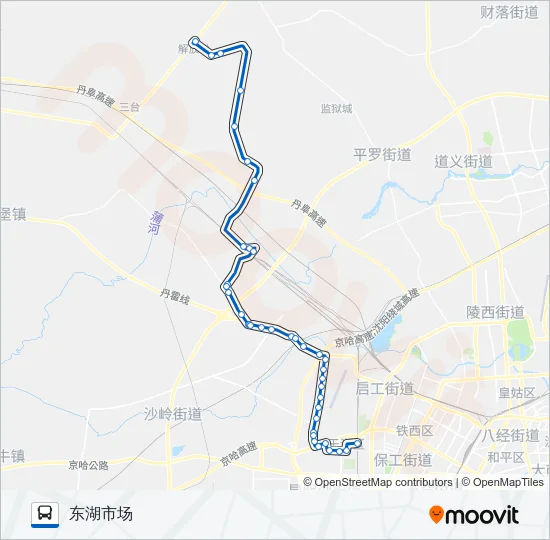 720路 Bus Line Map