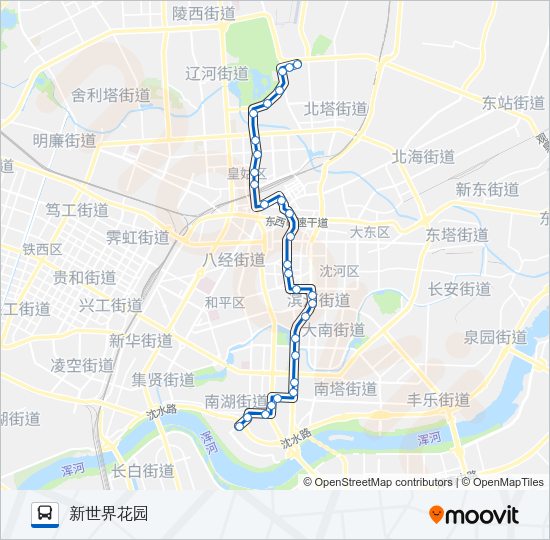 800路 Bus Line Map