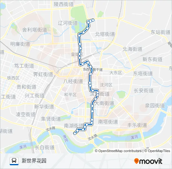 800路 Bus Line Map
