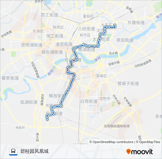 K802路 Bus Line Map