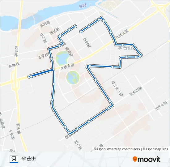101路环线 Bus Line Map