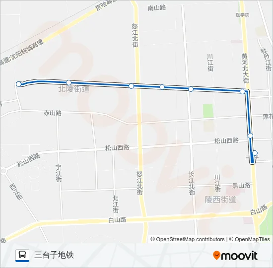 116路支线 Bus Line Map