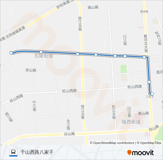 116路支线 Bus Line Map
