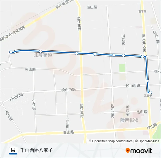 116路支线 Bus Line Map