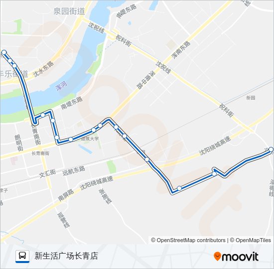 118路支线 Bus Line Map