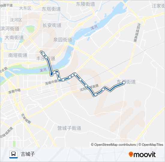 118路支线 Bus Line Map