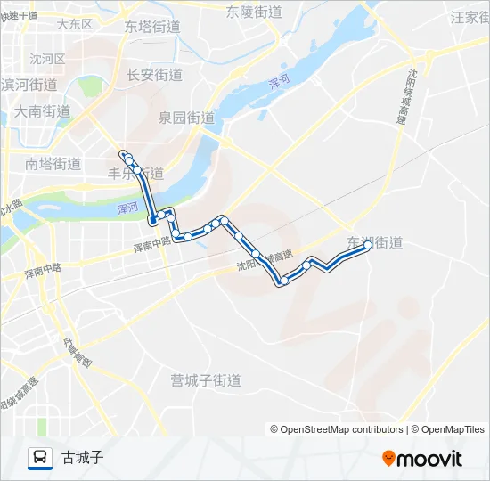 118路支线 Bus Line Map