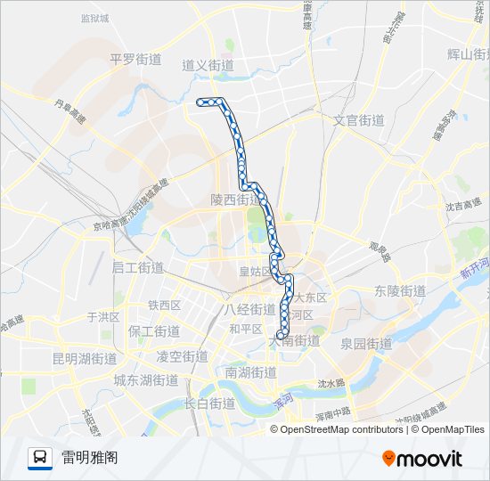 157路支线 Bus Line Map