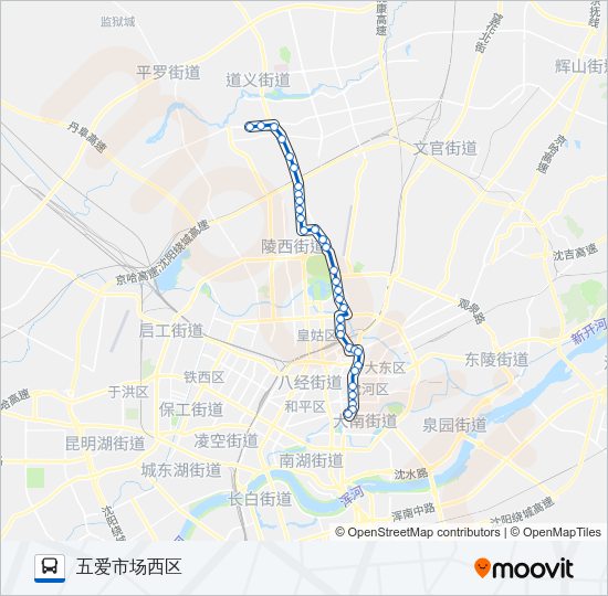157路支线 Bus Line Map