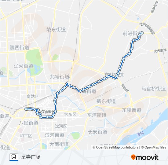 159路复线 Bus Line Map