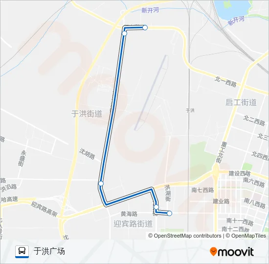 181路区间 Bus Line Map