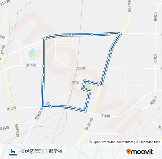 183路内环 Bus Line Map