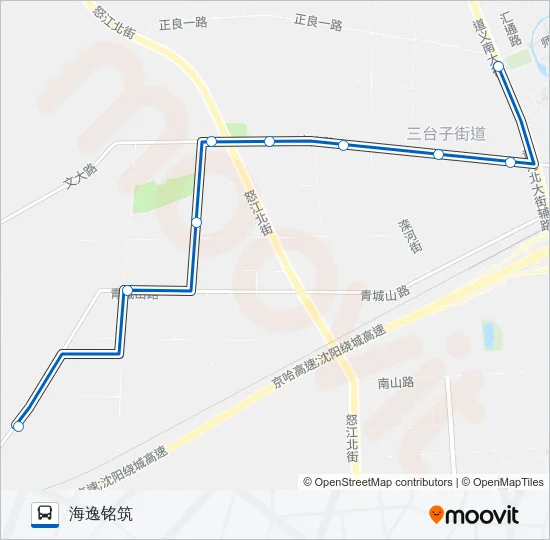 190路支1 Bus Line Map