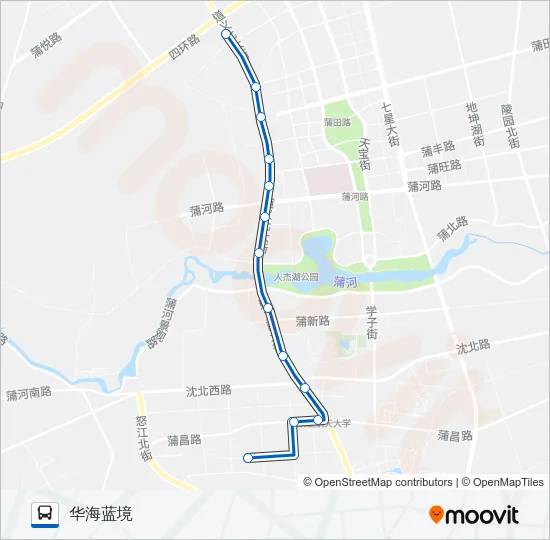 193路支线 Bus Line Map