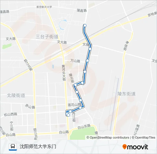 217路支线 Bus Line Map