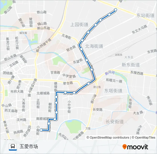 219路区间 Bus Line Map