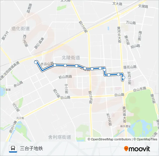 260路支线 Bus Line Map