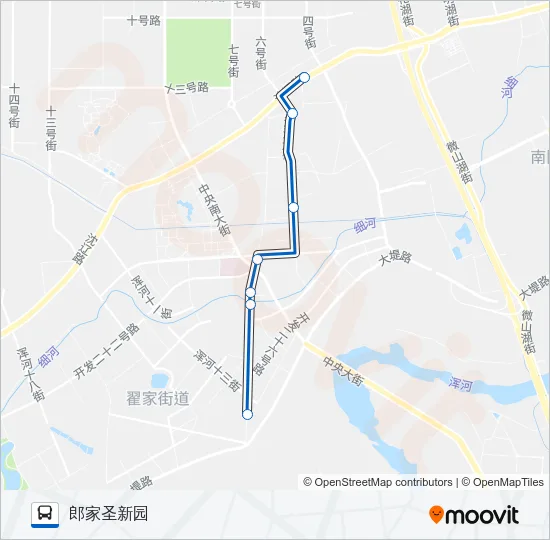261路支线 Bus Line Map