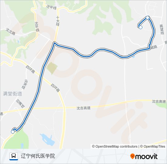 168路支线C Bus Line Map