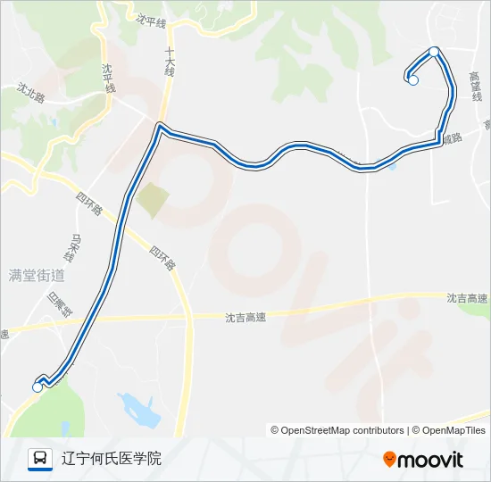 168路支线C Bus Line Map