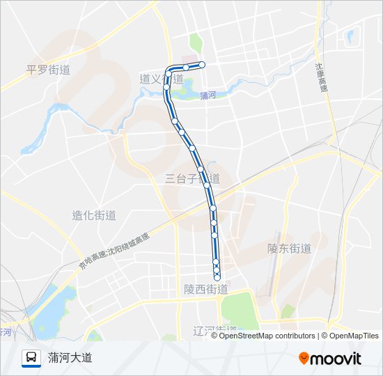 公交236地铁专线路的线路图