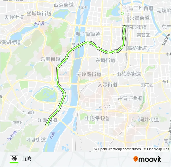 3号线 Metro Line Map