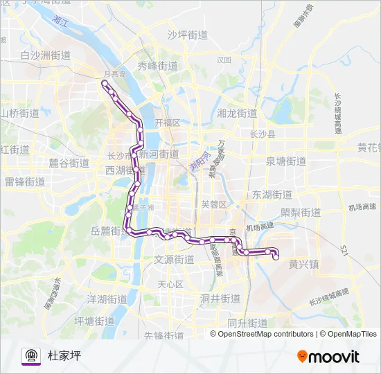 4号线 Metro Line Map