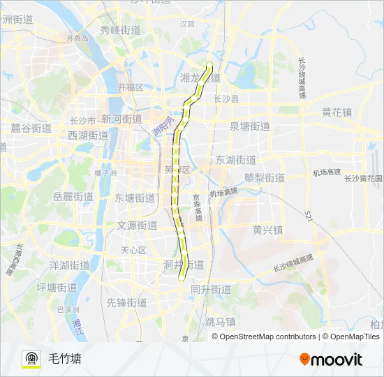 5号线 Metro Line Map