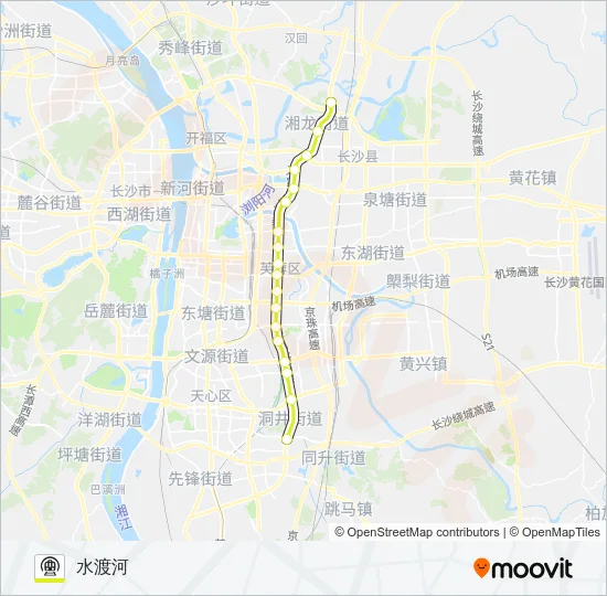 5号线 Metro Line Map