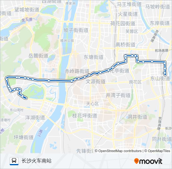 公交276路的线路图