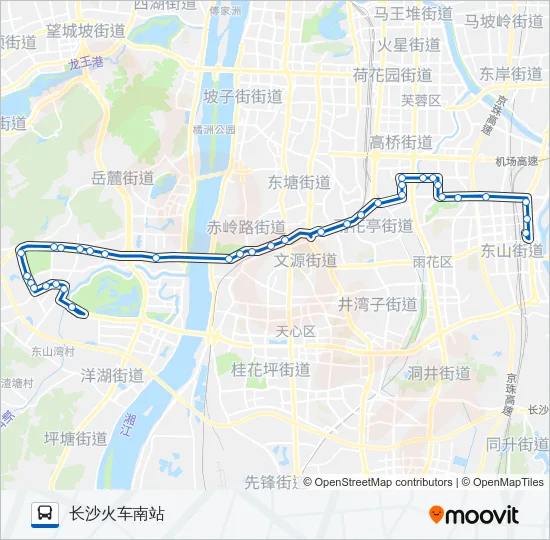 公交276路的线路图
