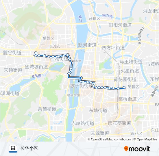 308路 Bus Line Map