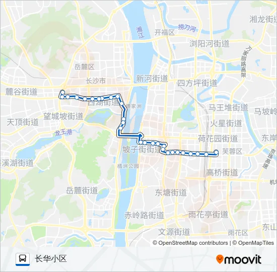 308路 Bus Line Map