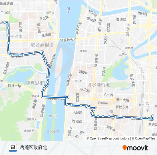 308区间线 Bus Line Map