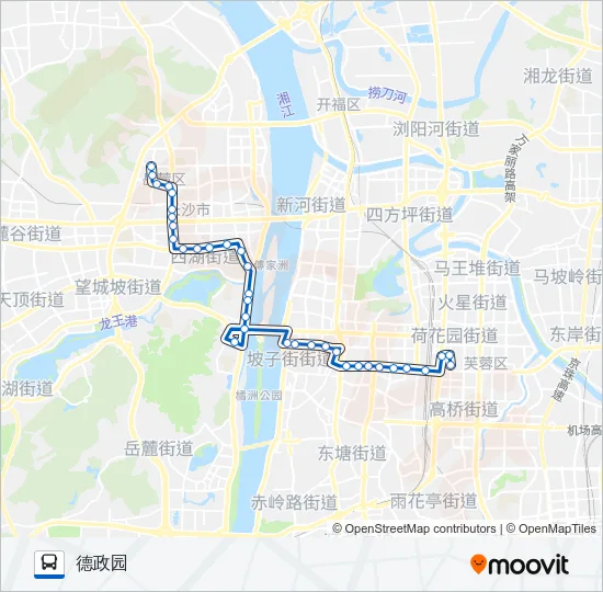308区间线 Bus Line Map