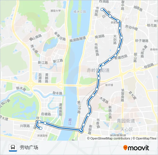 4路 Bus Line Map