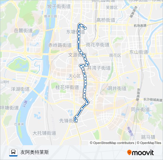 公交15路的线路图