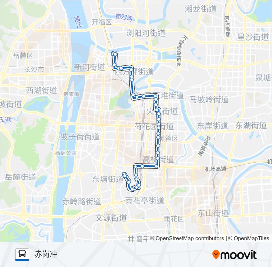 公交19路的线路图