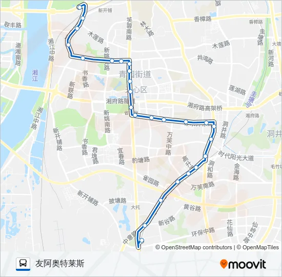 23路 Bus Line Map