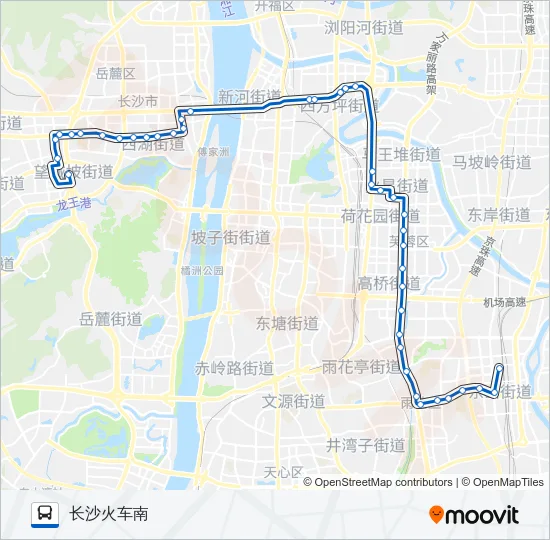 66路 Bus Line Map