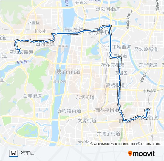 66路 bus Line Map