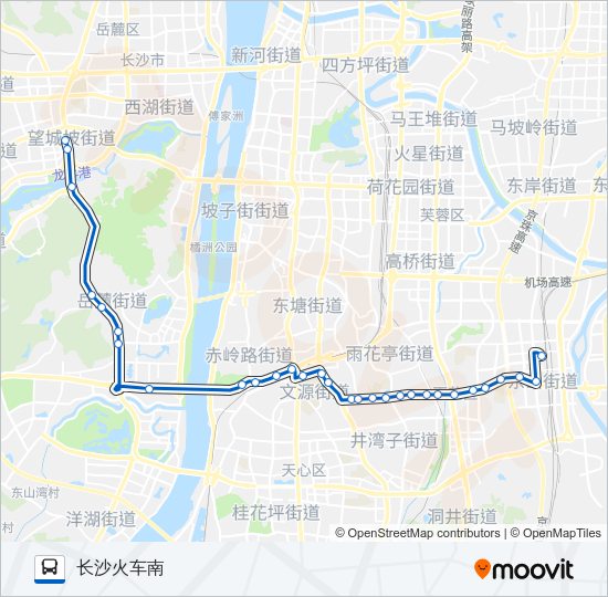 68路 Bus Line Map
