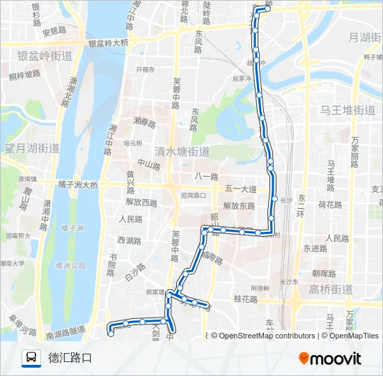 101路 Bus Line Map